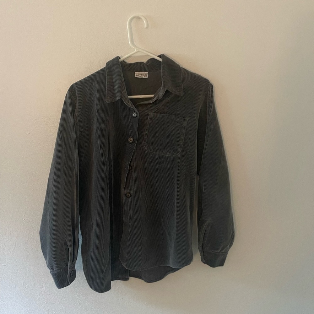 Corduroy Button Up